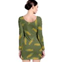 Corn pattern Long Sleeve Bodycon Dress View2