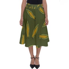 Corn Pattern Perfect Length Midi Skirt by Valentinaart