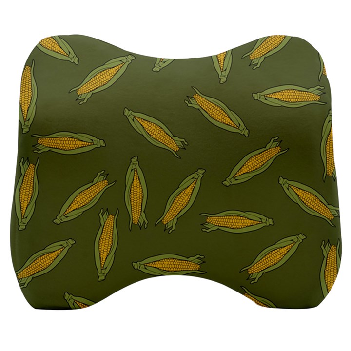 Corn pattern Velour Head Support Cushion