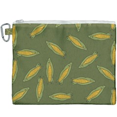 Corn Pattern Canvas Cosmetic Bag (xxxl) by Valentinaart