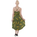 Corn pattern High-Low Halter Chiffon Dress  View2