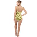 Corn pattern High Neck One Piece Swimsuit View2