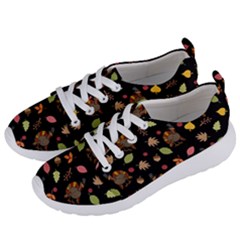 Thanksgiving Turkey Pattern Women s Lightweight Sports Shoes by Valentinaart