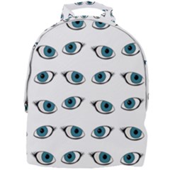 Blue Eyes Pattern Mini Full Print Backpack