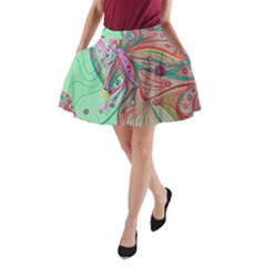 Sisterhood A-line Pocket Skirt by nicholakarma