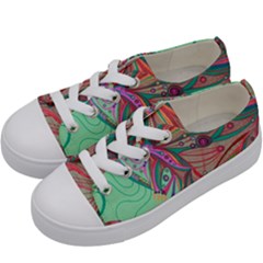 Sisterhood Kids  Low Top Canvas Sneakers by nicholakarma