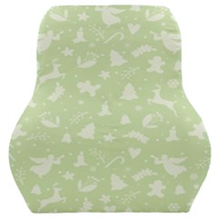 Christmas Pattern Car Seat Back Cushion  by Valentinaart