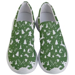 Christmas Pattern Women s Lightweight Slip Ons by Valentinaart