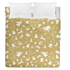 Christmas Pattern Duvet Cover Double Side (queen Size) by Valentinaart