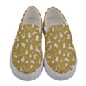 Christmas pattern Women s Canvas Slip Ons View1