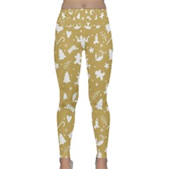 Christmas Pattern Lightweight Velour Classic Yoga Leggings