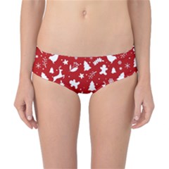 Christmas Pattern Classic Bikini Bottoms by Valentinaart