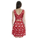 Christmas pattern Split Back Mini Dress  View2