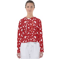 Christmas Pattern Women s Slouchy Sweat