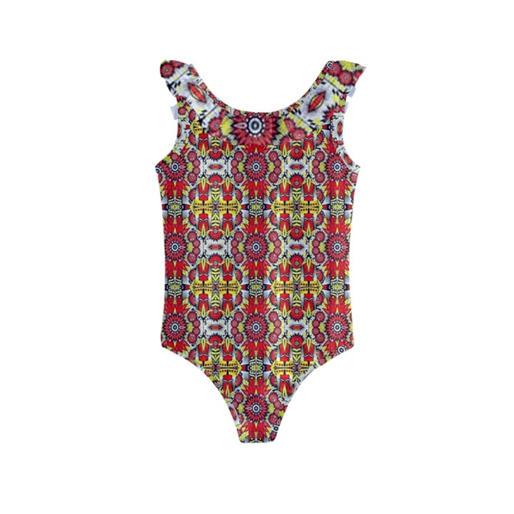 New Stuff-8 Kids  Frill Swimsuit