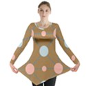 Planets Planet Around Rounds Long Sleeve Tunic  View1