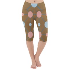 Planets Planet Around Rounds Lightweight Velour Cropped Yoga Leggings by Sapixe