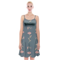 Florets Roses Rose Flowers Flower Spaghetti Strap Velvet Dress by Sapixe