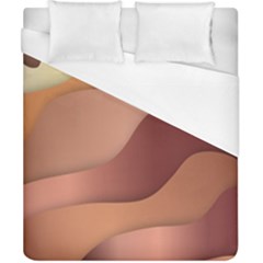 Autumn Copper Gradients Copyspace Duvet Cover (california King Size) by Sapixe