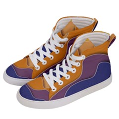 Autumn Copyspace Wallpaper Women s Hi-top Skate Sneakers by Sapixe