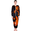 Halloween Pumpkin Autumn Fall OnePiece Jumpsuit (Ladies)  View1