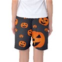 Halloween Pumpkin Autumn Fall Women s Basketball Shorts View2