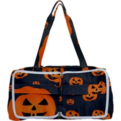 Halloween Pumpkin Autumn Fall Multi Function Bag