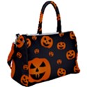 Halloween Pumpkin Autumn Fall Duffel Travel Bag View2