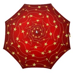 Stars Background Christmas Decoration Straight Umbrellas by Sapixe