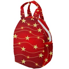 Stars Background Christmas Decoration Travel Backpacks by Sapixe