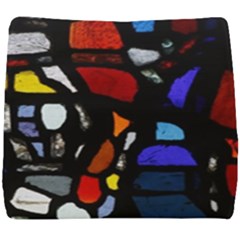 Art Bright Lead Glass Pattern Seat Cushion by Sapixe