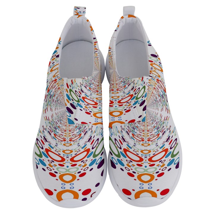 Wallpaper Pattern Colorful Color No Lace Lightweight Shoes