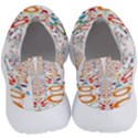 Wallpaper Pattern Colorful Color No Lace Lightweight Shoes View4