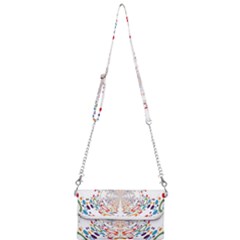 Wallpaper Pattern Colorful Color Mini Crossbody Handbag