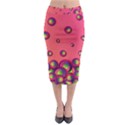 Wallpaper Background Funny Texture Midi Pencil Skirt View1