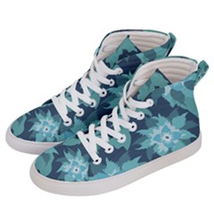 Graphic Design Wallpaper Abstract Men s Hi-top Skate Sneakers