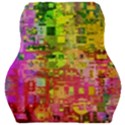 Color Abstract Artifact Pixel Car Seat Velour Cushion  View1