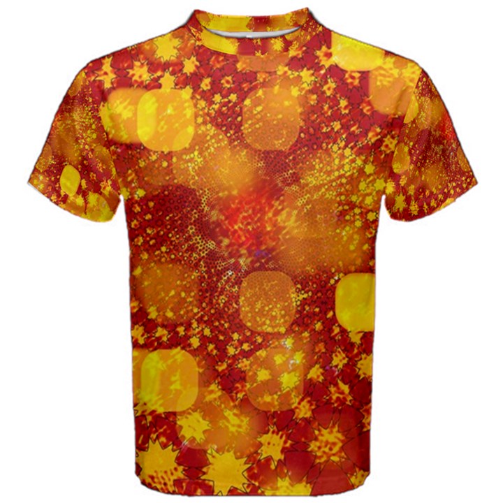 Christmas Star Advent Background Men s Cotton Tee