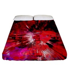 Color Abstract Background Textures Fitted Sheet (california King Size)