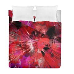 Color Abstract Background Textures Duvet Cover Double Side (full/ Double Size) by Sapixe