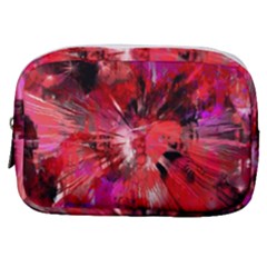 Color Abstract Background Textures Make Up Pouch (small)