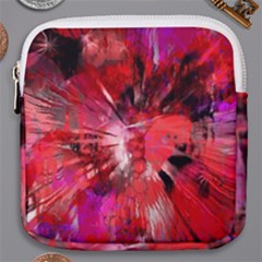 Color Abstract Background Textures Mini Square Pouch