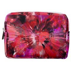 Color Abstract Background Textures Make Up Pouch (medium)