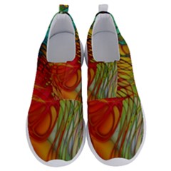 Texture Art Color Pattern No Lace Lightweight Shoes by Sapixe