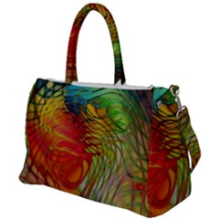 Texture Art Color Pattern Duffel Travel Bag