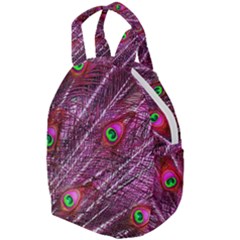 Peacock Feathers Color Plumage Travel Backpacks