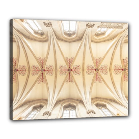 Wells Cathedral Wells Cathedral Canvas 20  X 16  (stretched) by Sapixe