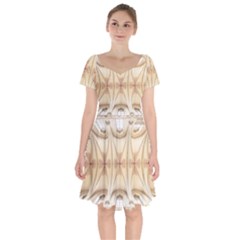 Wells Cathedral Wells Cathedral Short Sleeve Bardot Dress by Sapixe