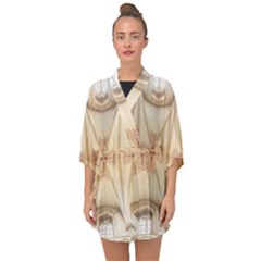 Wells Cathedral Wells Cathedral Half Sleeve Chiffon Kimono by Sapixe