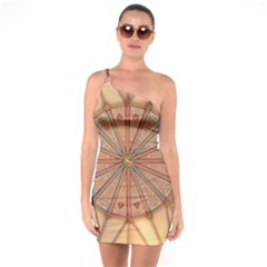 York Minster Chapter House One Soulder Bodycon Dress by Sapixe